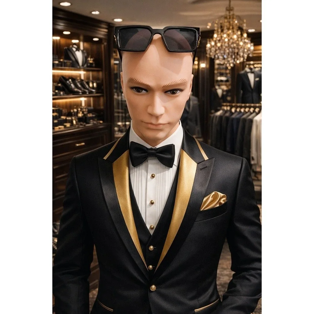 Sunglasses‎ Men Black Square Shades
